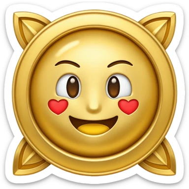 Emoji tha supreme sticker