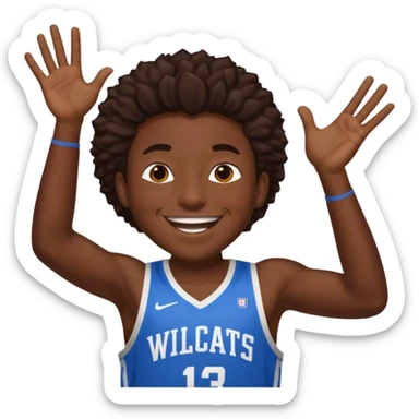 Jalen Williams 3 point celebration  sticker