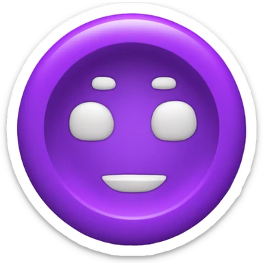 purple pill with middle line rotated sticker