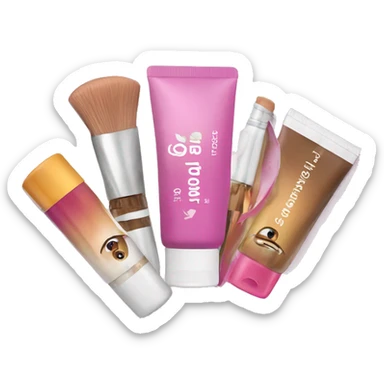 promotion for bundle product cosmetic  sticker