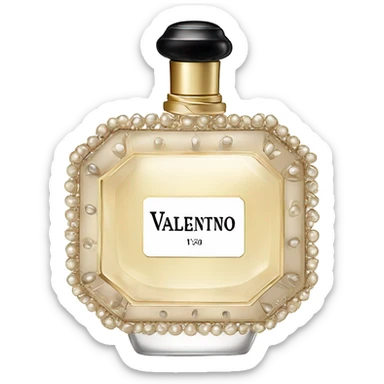 Valentino perfume sticker