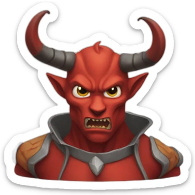 Diablito sticker