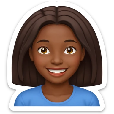 Girl congolise sticker