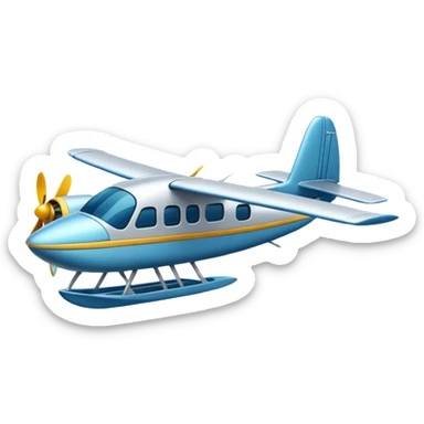 seaplane sticker