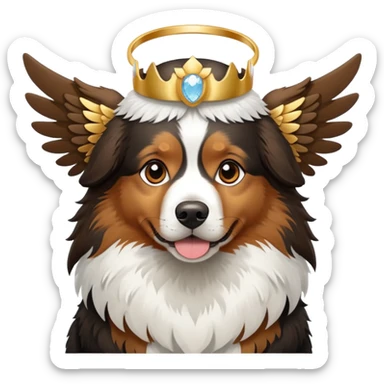 Appenzeller Sennenhund as angel sticker