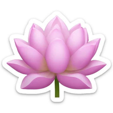Lotus sticker