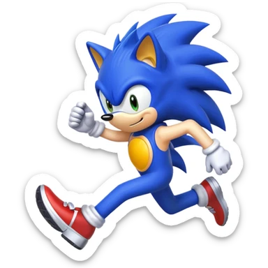 Sonic sticker