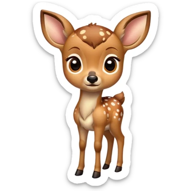 fawn sticker