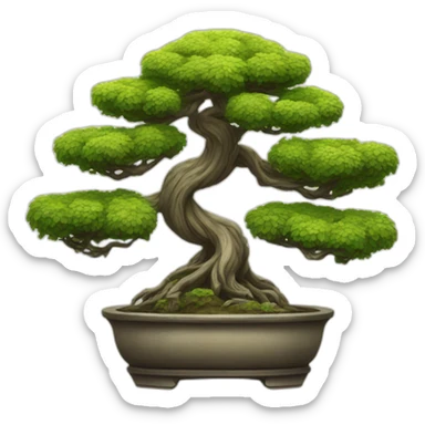 godness bonsai sticker