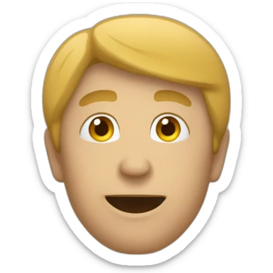 Personne qui apelle quelq'un sticker