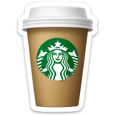 starbucks cup sticker