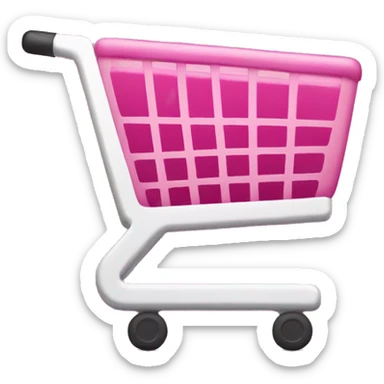 Pink Shopping sticker