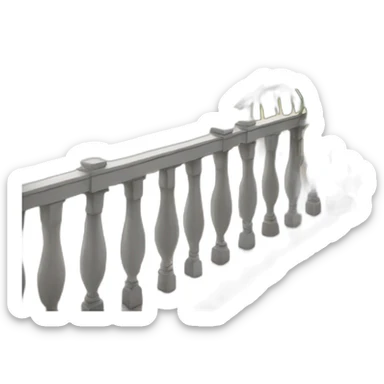 balcony view to the sea sticker