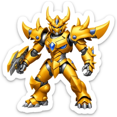 Wargreymon sticker