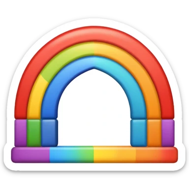 Hearth Raiwnbow sticker