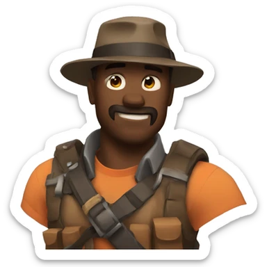 Heavy TF2 sticker