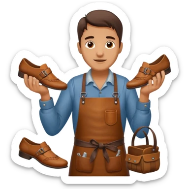Shoe Cobbler sticker