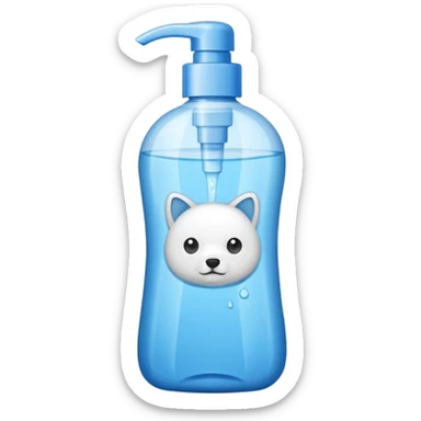 shampoo for pet sticker