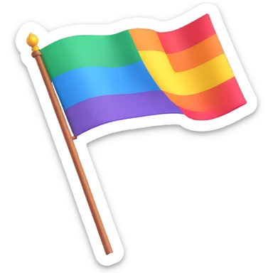 pride flag sticker