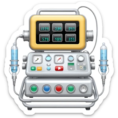 medical life support apparatus sticker