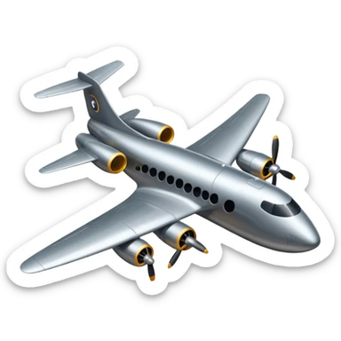 Bomber Plane  sticker