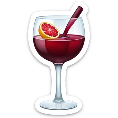 Sangría cup sticker