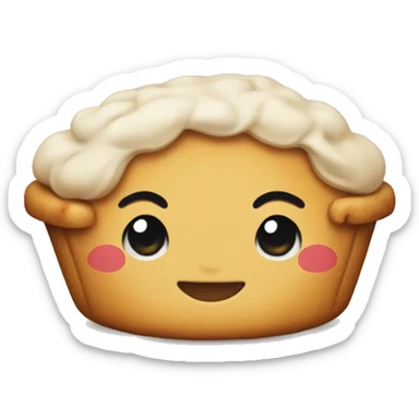 a cute little pie  sticker
