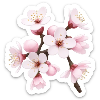 Cherry blossom sticker