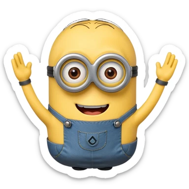 Minion sticker