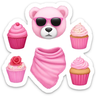 Pink things  sticker