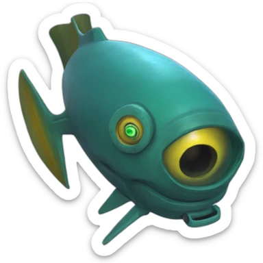 Cyclops subnautica sticker