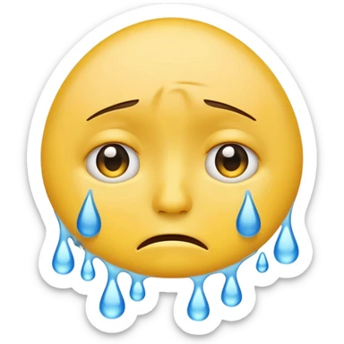 Make the Crying Emoji sticker