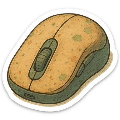 ghibli style gaming mouse sticker