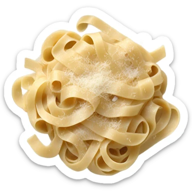 Fettuccini Alfredo  sticker