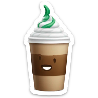 coffee of starbucks sticker