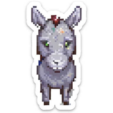 donkey sticker