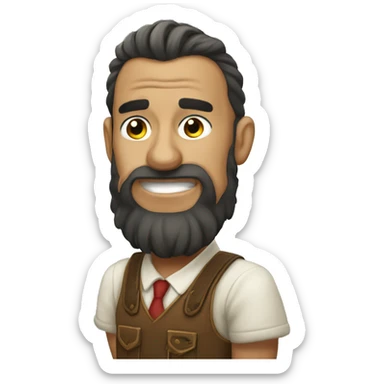 Gallos guiros sticker