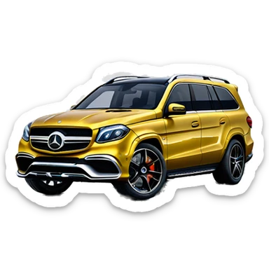 mercedes gls 63 amg sticker