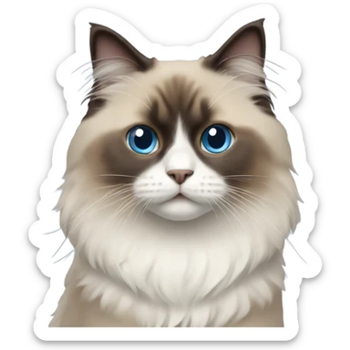 Ragdoll sticker