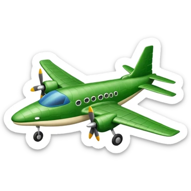 Bombordilo crocodillo with a plane body sticker