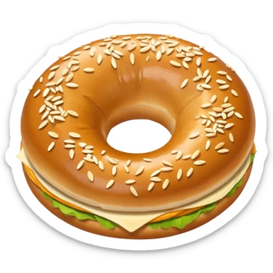 bagel sticker