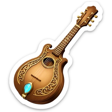 magical mandolin sticker