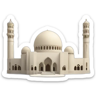 Mosque mekka  sticker
