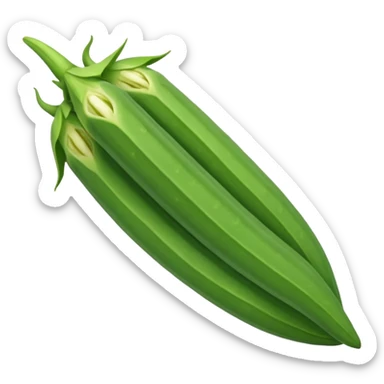 Okra sticker
