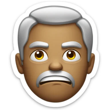 angry and frustrated sticker