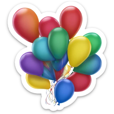 Balloons  sticker