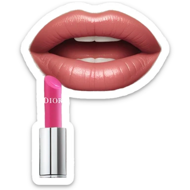 Dior lip oil  sticker