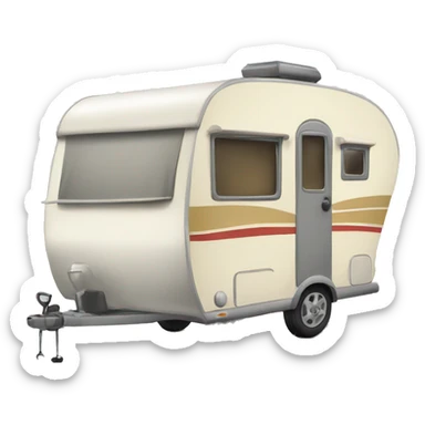 funny caravan sticker