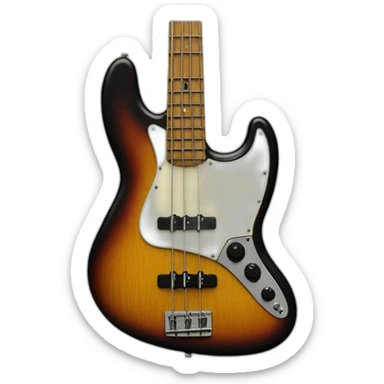 fender jazz bass sticker