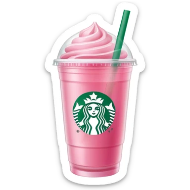 Starbucks pink drink  sticker
